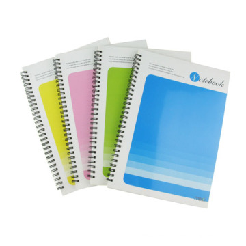 Tamaño: 254 * 177mmpp Cubierta Espiral Libro Cuatro Color Student Notebook Proveedor de Oficina